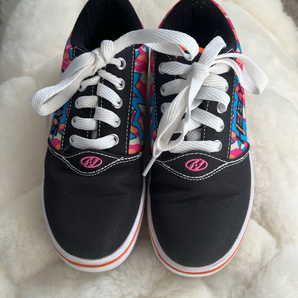 Heelys Black and Multicolor Kids Sneakers